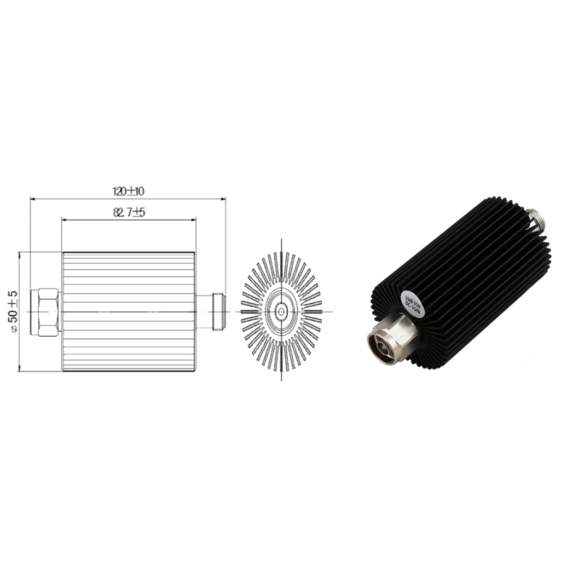 50W Attenuator N-Female