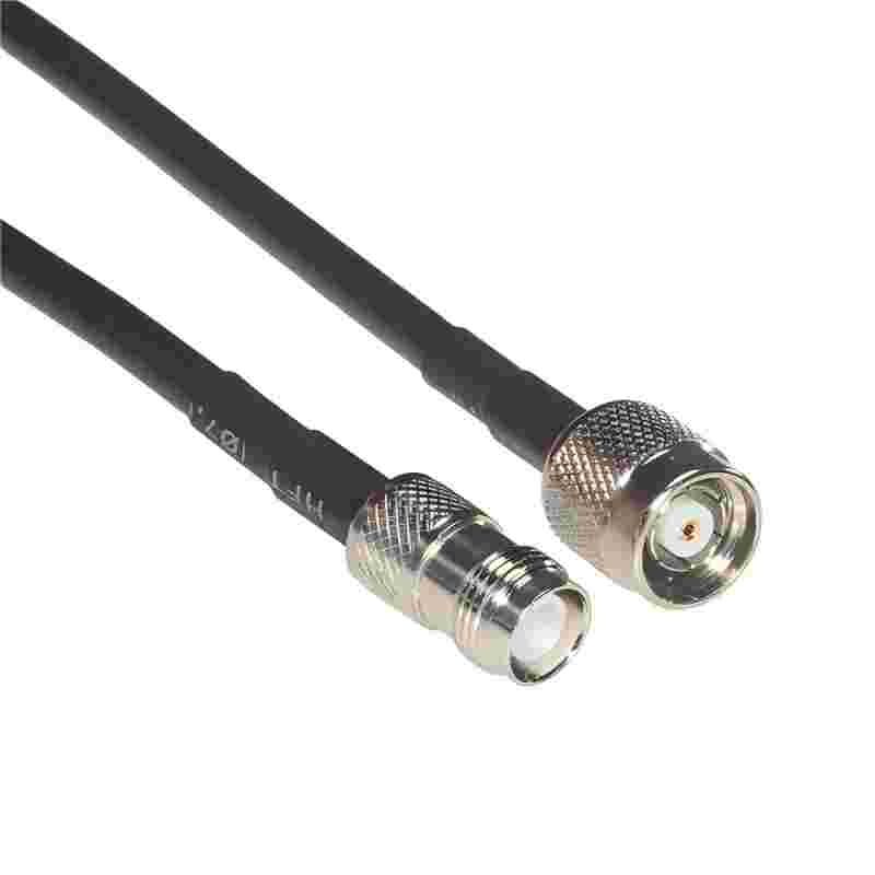 TNC Male to RP TNC Female Coaxial Connector with 20cm RG58 cable