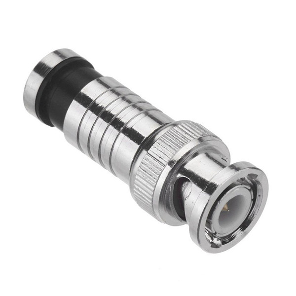 Straight BNC Male Compression Connector